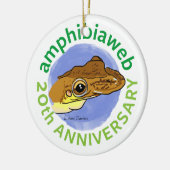 #ArtYourAmphibian2020 - E. Anne Chambers - Diaglen Keramik Ornament (Links)