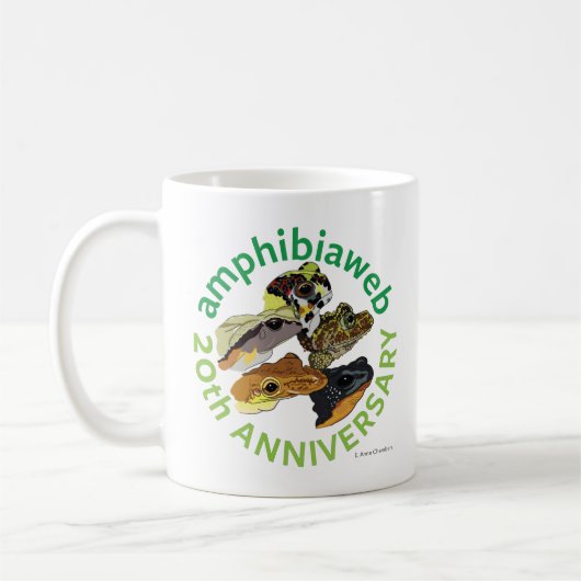 #ArtYourAmphibian2020 - E. Anne Chambers Kaffeetasse (Links)