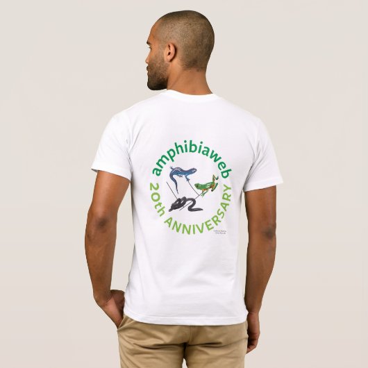 #ArtYourAmphibian2020 - Gabriela A.F. & Omar R.P. T-Shirt (Schwarz voll)
