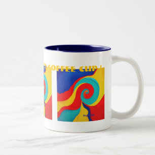 Artzy Phartzy Zweifarbige Tasse