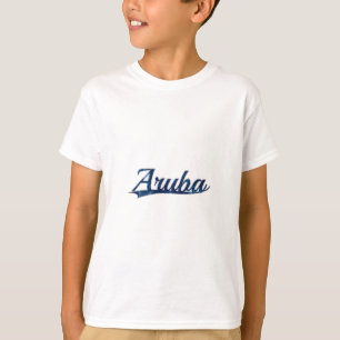 Aru karibischer Inselstrand Urlaub Vintage Varsit T-Shirt