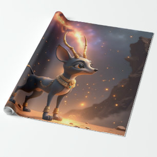 Aru-Neb – Kleiner Wächter des Mondes. Geschenkpapier