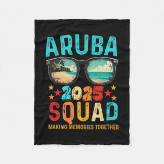 Aru Squad 2025 Urlaub Freund Familie Passende Gro Fleecedecke