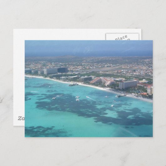 Aruba2 Postkarte (Vorne/Hinten)