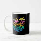 Aruba 2025 Family Vacation Beach Matching Group Kaffeetasse (Links)