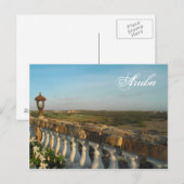 Aruba Abends Postcard Postkarte (Vorne/Hinten)