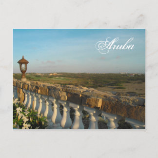 Aruba Abends Postcard Postkarte