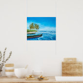 Aruba Art Print Poster (Küche)