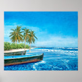 Aruba Art Print Poster (Vorne)