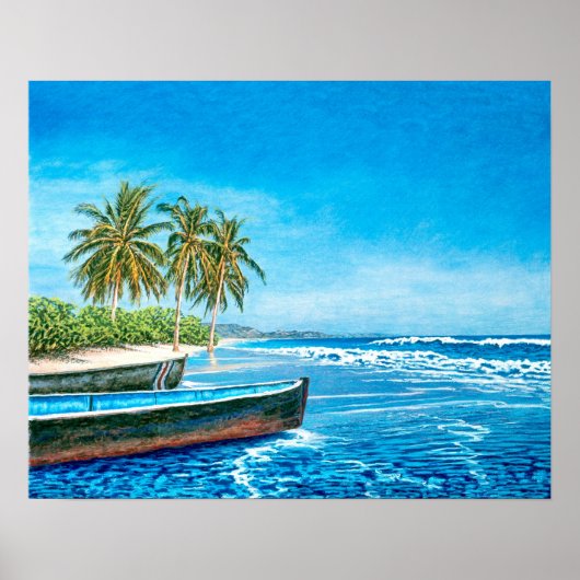 Aruba Art Print Poster (Vorne)