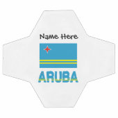 Aruba Aruban Flag Personalisiert Fußball (Flach)
