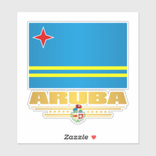 Aruba Aufkleber