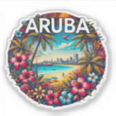 Aruba Aufkleber (Vorderseite)