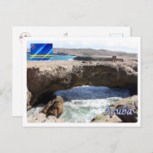 Aruba - Baby Natural Bridge - Postkarte (Vorne/Hinten)