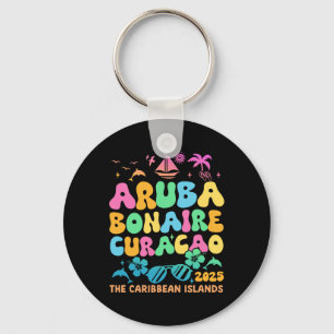 Aruba Bonaire Curacao 2025 Insel Karibiktour Schlüsselanhänger