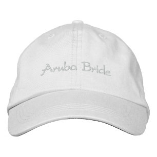 Aruba Bride Baseball Cap Bestickte Kappe