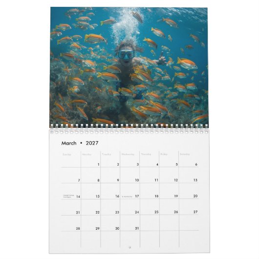 Aruba calendar kalender (Mär 2027)