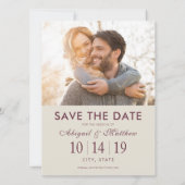 Aruba | Datum vormerken Save The Date (Rückseite)