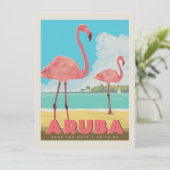 Aruba | Datum vormerken Save The Date (Stehend Vorderseite)