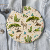 Aruba Divi-Baum, Esel, Iguana, Kaktus Button (Beispiel)