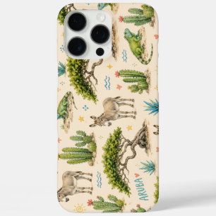 Aruba Divi-Baum, Esel, Iguane, Kaktus iPhone 16 Pro Max Hülle