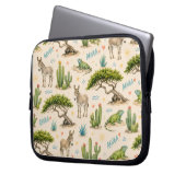 Aruba Divi-Baum, Esel, Iguane, Kaktus Laptopschutzhülle (Vorderseite Links)