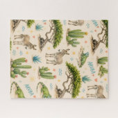 Aruba Divi-Baum, Esel, Iguane, Kaktus Puzzle (Horizontal)