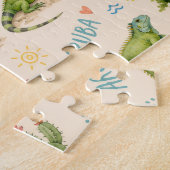 Aruba Divi-Baum, Esel, Iguane, Kaktus Puzzle (Seite)