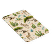 Aruba Divi-Baum, Esel, Leguan, Kaktus Magnet (Rechte Seite)