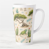 Aruba Divi-Baum, Esel, Leguan, Kaktus Milchtasse (Rechts)