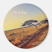 Aruba Divi Divi Trees Magnet (Vorne)