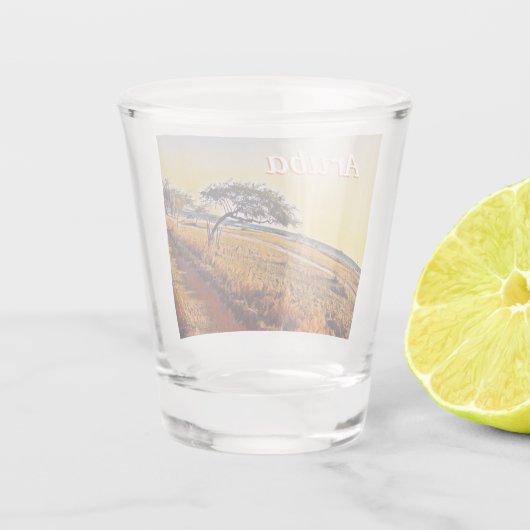 Aruba Divi Divi Trees Schnapsglas (Rückseite)