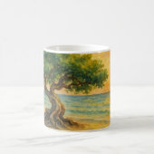 Aruba Eagle Beach Divi Baum Goldene Stunde Kaffeetasse (Mittel)