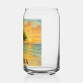 Aruba Eagle Beach Divi Tree Golden Hour Dosenglas (Rechts)