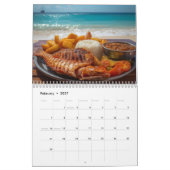 Aruba ein glücklicher Inselkalender Kalender (Feb 2027)