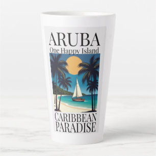 Aruba Eine Glückliche Insel Milchtasse