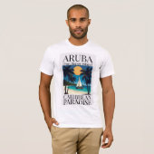 Aruba Eine Glückliche Insel T-Shirt (Vorne ganz)