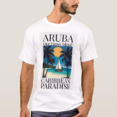 Aruba Eine Glückliche Insel T-Shirt (Vorderseite)