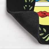 Aruba-Emblem Mousepad (Ecke)