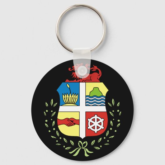Aruba-Emblem Schlüsselanhänger (Vorderseite)
