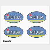 Aruba Euro Sticker (Blatt)