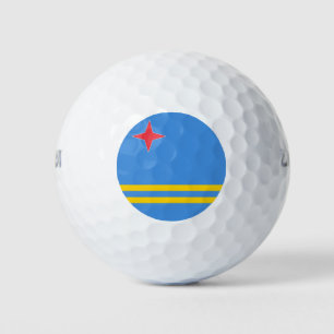 Aruba Fahne Golf Balls Golfball