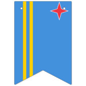 Aruba-Fahnenbanner Wimpelkette (Erste Fahne)
