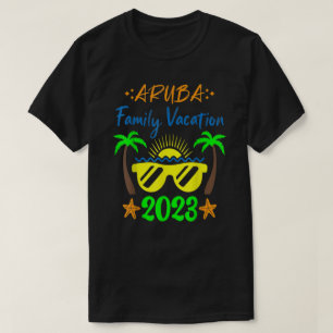 Aruba Family Vacation 2023 Matching Family Group V T-Shirt