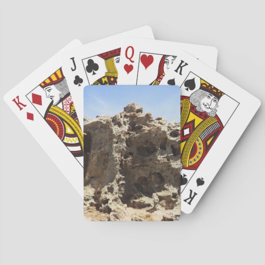 Aruba-Felsformation Spielkarten (Rückseite)