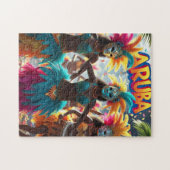 Aruba Festival des sol-Karnevals Puzzle (Horizontal)