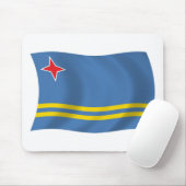 Aruba Flag Mousepad (Mit Mouse)