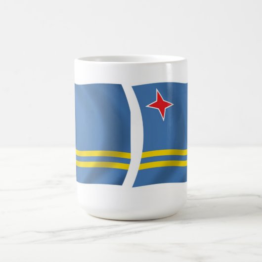 Aruba Flag Tasse (Mittel)