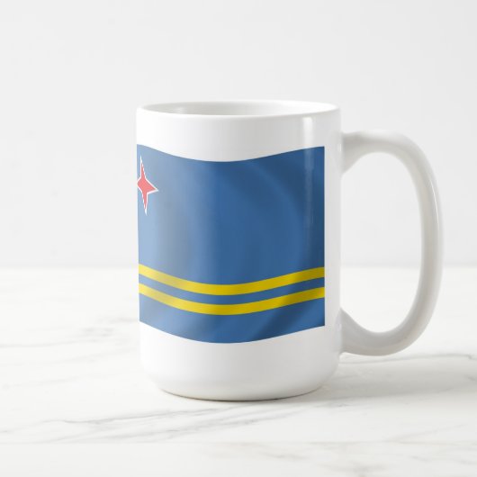 Aruba Flag Tasse (Rechts)