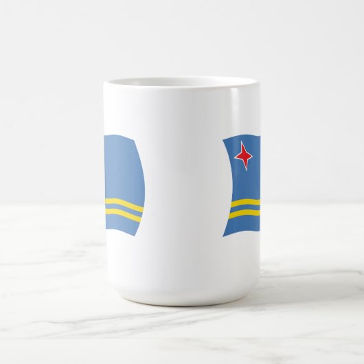 Aruba Flag Tasse (Mittel)